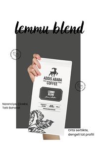 Lemmu Blend Filtre Kahve, Espresso Kahve, Çekirdek Kahve 1000 Gr. ürün fotoğrafı
