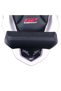 Gp Kompozit Honda Pcx 125 / 150 2014-2025 Uyumlu Spor Sissy Bar Siyah ürün fotoğrafı