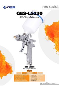 Pro Ls230 (1.3MM) Üstten Depolu Hvlp Profesyonel Boya ürün fotoğrafı