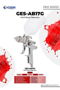 Pro Ab17g (1.3MM) Üstten Depolu Hvlp Profesyonel Boya Tabancası ürün fotoğrafı