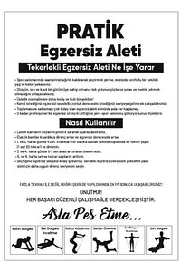 Multiflex Pro Karın Kası Göbek Eritme Fitness Egzersiz Spor Aletinewline12007 ürün fotoğrafı
