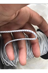 10 Metre 3mm Iskota Halat Çadır Branda Tente Yük Bağlama Gerdirme İpi ürün fotoğrafı