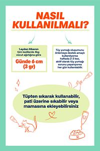 Kediler İçin Sakinleştirici ve Stres Azaltıcı Macun 100g ürün fotoğrafı
