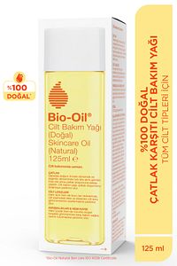 %100 Natural Çatlak Karşıtı & Leke Karşıtı Nemlendirici Doğal Cilt Bakım Yağı 125 ml ürün fotoğrafı