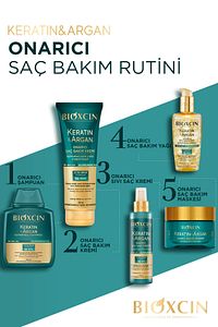 Keratin & Argan Onarıcı Saç Bakım Yağı 150 ml - Yıpranmış Ve Hassas Saçlar ürün fotoğrafı