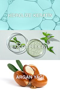 Keratin & Argan Onarıcı Saç Bakım Yağı 150 ml - Yıpranmış Ve Hassas Saçlar ürün fotoğrafı