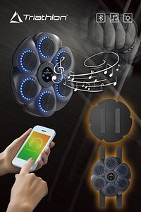 T-225 Refleks Geliştirici Akıllı Boks Eğitim Makinesi / Bluetooth / Rgb / Müzikli ürün fotoğrafı