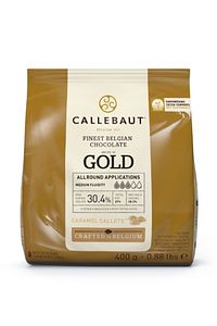 Gold Karamel Kuvertür Drop Çikolata 400 gr ürün fotoğrafı