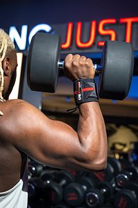Fitness Bilek Sargısı , Wrıst Wraps Spor Bileklik 2'li Paket ürün fotoğrafı