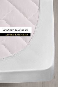 Micro Classic Sıvı Su Geçirmez Fitted Full Kenar Tek Çift Kişilik Bebek Çocuk Yatak Koruyucu Alezi ürün fotoğrafı