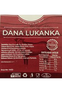 Lukanka (DANA) Bulgaristan Usulü 3 X 100 gr ürün fotoğrafı