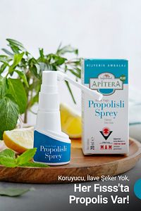 Boğaz Spreyi (Propolis, Çörekotu, Kekik ve Nane Yağı) 20 ml ürün fotoğrafı