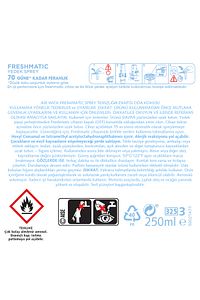 Oda Kokusu Freshmatic Makine Yedek Spreyi 250 Ml X 6, Temizliğin Esintisi, Bahar Çiçekleri, Lavanta ürün fotoğrafı
