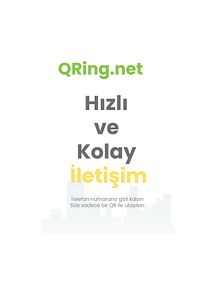 QR Tag (GOLD PAKET) - Akıllı QR Arama Etiketi (Telefon Numarasız Arama) (GOLD PAKET) (1 YIL) ürün fotoğrafı