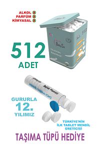 Sıkıştırılmış Bebek Mendili 512 Adet Metal Kutulu ürün fotoğrafı