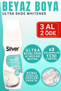 X3 Etkili Güçlendirilmiş Ultra Beyaz Spor Bez Ve Kumaş Likit Ayakkabı Boyası 75 ml ürün fotoğrafı