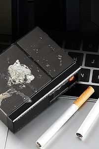 Usb Şarjlı Elektronik Çakmak Taşınabilir Sigara Paketi Muhafaza Kutusu Kişiye Özel ürün fotoğrafı