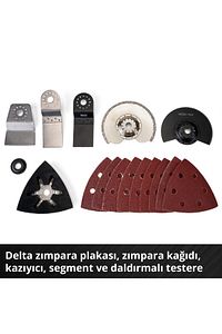 VARRITO - Solo, Akülü Raspalama Makinesi (Akü ve şarj cihazı dahil değildir) ürün fotoğrafı