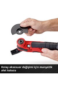 VARRITO - Solo, Akülü Raspalama Makinesi (Akü ve şarj cihazı dahil değildir) ürün fotoğrafı