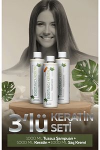 Brezilya Fönü Keratin Bakımı Saç Düzleştirme Seti ürün fotoğrafı