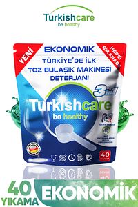 Ekonomik Hepsi Bir Arada Bulaşık Makinesi Deterjanı Toz 40 Yıkama ürün fotoğrafı