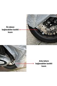 Yamaha R25 Naylon Motorsiklet Branda Çadır Xl Beden ürün fotoğrafı