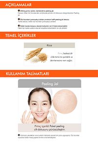Pirinç Özlü, Aydınlatıcı, Peeling Etkili Avantajlı Maske Seti Pure Source Pocket Pack (RİCE) (5ADET) ürün fotoğrafı