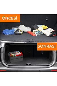 Araba Bagaj Çantası Araç Oto Aksesuar Bagaj Düzenleyici Organizer ürün fotoğrafı