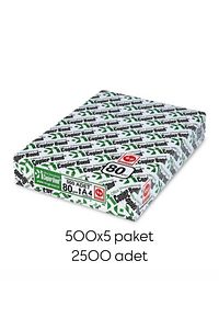 Ve-ge Fotokopi Kağıdı Copier Bond 2500 Lü A4 80 gr Beyaz 5 Paket ürün fotoğrafı