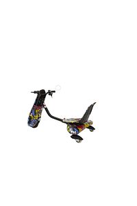 Drift Car Elektrikli Kaykay Drift Scooter Bluetooth Grafity Desenli Kasa D01 ürün fotoğrafı