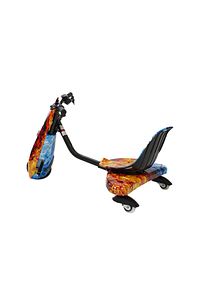 Drift Car Elektrikli Kaykay Drift Scooter Bluetooth Grafity Desenli Kasa D10 ürün fotoğrafı