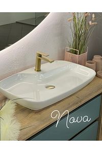 Cerastyle Nova Tezgah Üstü Çanak Lavabo 70*43 Cm ürün fotoğrafı