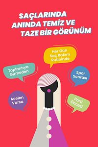 French Powder Kuru Şampuan - French Powder Dry Shampoo ürün fotoğrafı