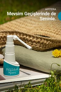 Boğaz Spreyi (Propolis, Çörekotu, Kekik ve Nane Yağı) 20 ml ürün fotoğrafı