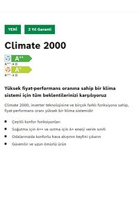 Climate 2001 Cl2001-26we 9.000 Btu A R32 (MONTAJ DAHİL) ürün fotoğrafı