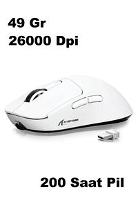 X3 SUPERLIGHT KABLOSUZ OYUNCU MOUSE PAW3395 (GRIP TAPE HEDİYELİ) ürün fotoğrafı