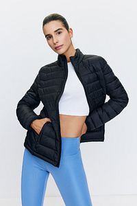 Su Itici fit Slim Fit Şişme Mont Z0802az23sp ürün fotoğrafı