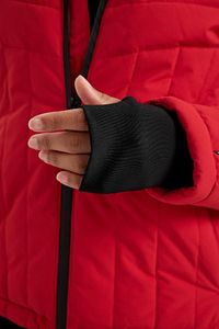 Fit Kayak Montu Su Itici Rüzgar Geçirmez Slim Fit Dar Kesim Kapüşonlu Fermuarlı Cepli Ultra K ürün fotoğrafı