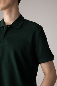 Regular Fit Kısa Kollu Basic Düz Pike Kumaş Polo Tişört C1293ax24sp ürün fotoğrafı