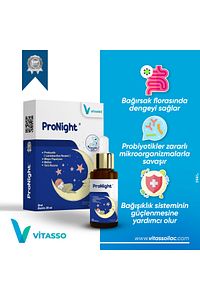 Pronight Baby Bitkisel Bebek Çocuklar Için Probiyotik Içeren Gaz Ve Uyku Damlası Damla 20 ml ürün fotoğrafı