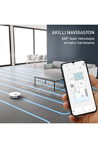 RG9177 X-Plorer Serie 140 Mop Özellikli Akıllı Robot Süpürge ürün fotoğrafı