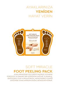 Miracle Foot Peeling Pack - Mjcare Çorap Tipi Ayak Peeling Maskesi ürün fotoğrafı