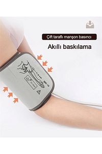 Türkçe Konuşan Hafızalı Koldan Ölçer Tansiyon Cihazı ürün fotoğrafı