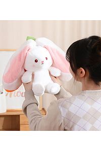 Çilek Tavşan Çantalı 50 cm Sevgiliye Özel ürün fotoğrafı