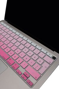 Macbook Air Kılıf M1 13inç Klavye Koruyucu Türkçe Q Baskı Touchıdli A2179 A2337 Ile Uyumlu Gradient ürün fotoğrafı
