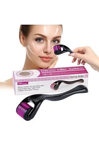 Titanyum Uçlu 540 Iğneli Derma Roller 1 mm Iğne Cilt Yüz Vücut Yenileme Masaj Aleti ürün fotoğrafı