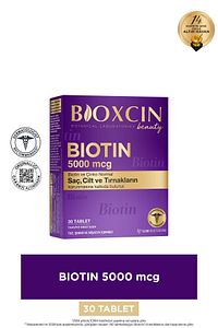 Biotin 5.000 Mcg 30 Tablet - Biotin Çinko 15 Mg Saç Ve Tırnak Vitamini 2 Li Avantaj Paket- ürün fotoğrafı