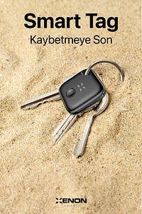 Airtag Akıllı Bluetooth Takip Cihazı Apple Find My App Ile Konum, Eşya Bulucu Siyah Tag X6602 ürün fotoğrafı
