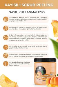 Kayısı Peeling 800 G. Epilasyon Sonrası Vücut Peelingi Batık & Çilek Bacak Onarıcı ürün fotoğrafı
