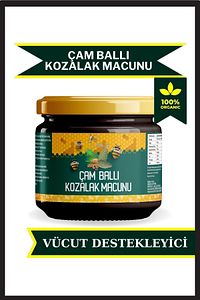 Kozalak Macunu Karışımı Arı Sütlü Ve Ballı Özel Çam Kozalak Macunu ürün fotoğrafı